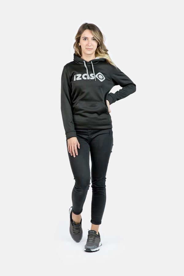 Izas Sudadera con capucha Izas negro