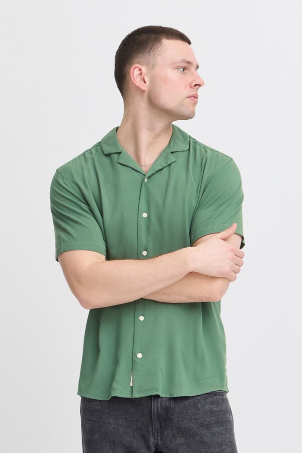 Blend Camisa de manga curta Bhauran  azul