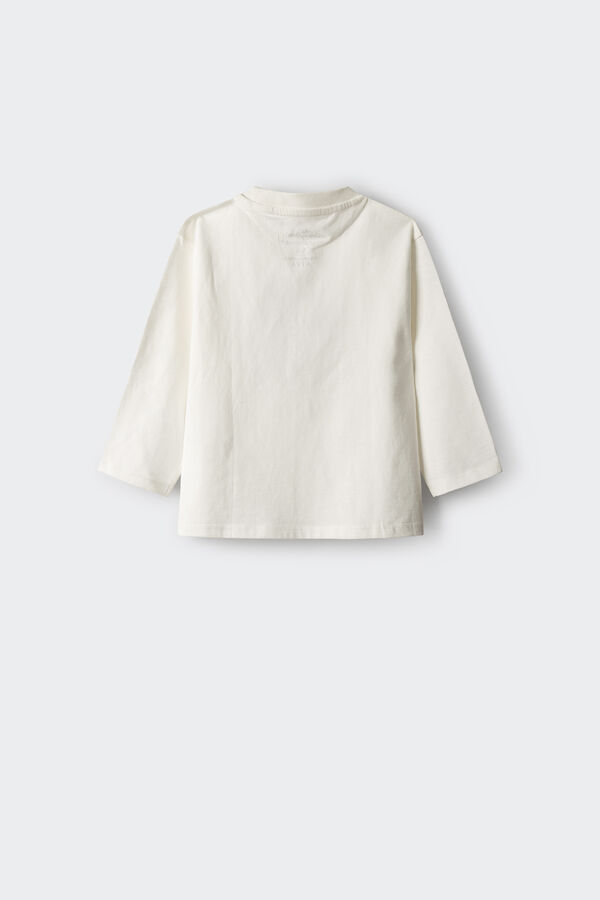 Springfield Kids Camiseta Rolling Stones marfil