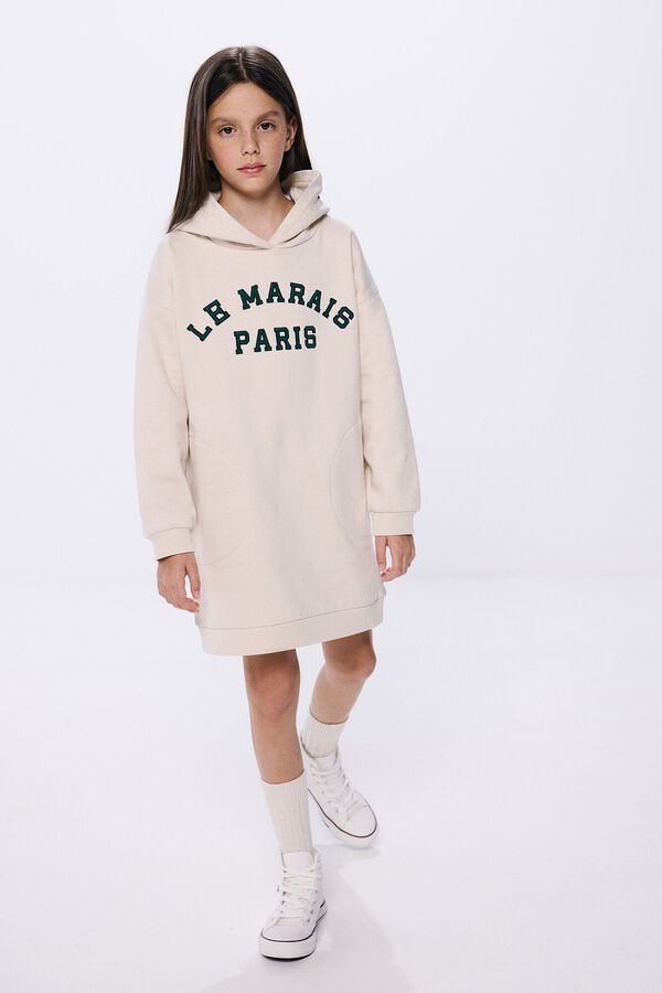 Springfield Kids Vestido sweatshirt menina azul