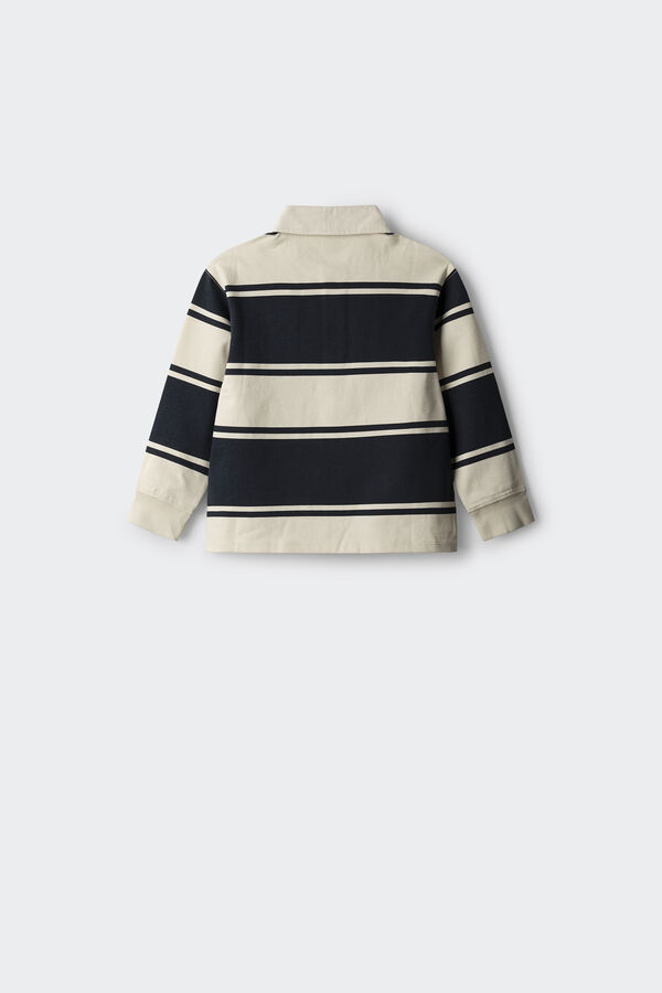 Springfield Kids Polo manga larga ni&ntilde;o azul