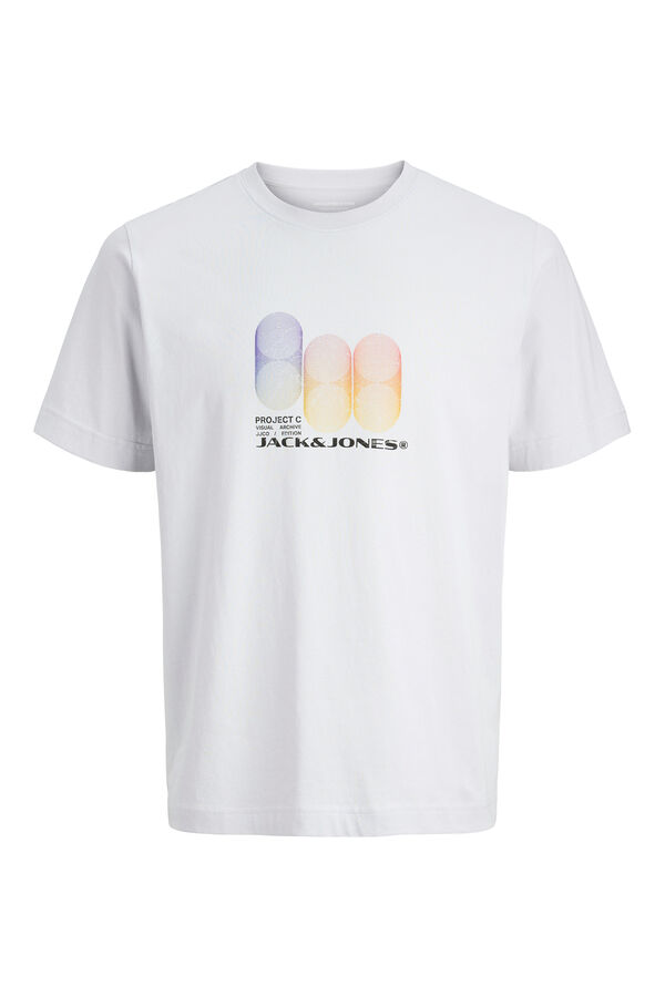 Jack & Jones Camiseta regular fit gris