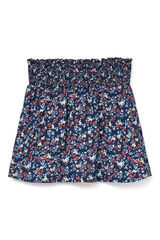 Vero Moda Girl Saia curta floral azul