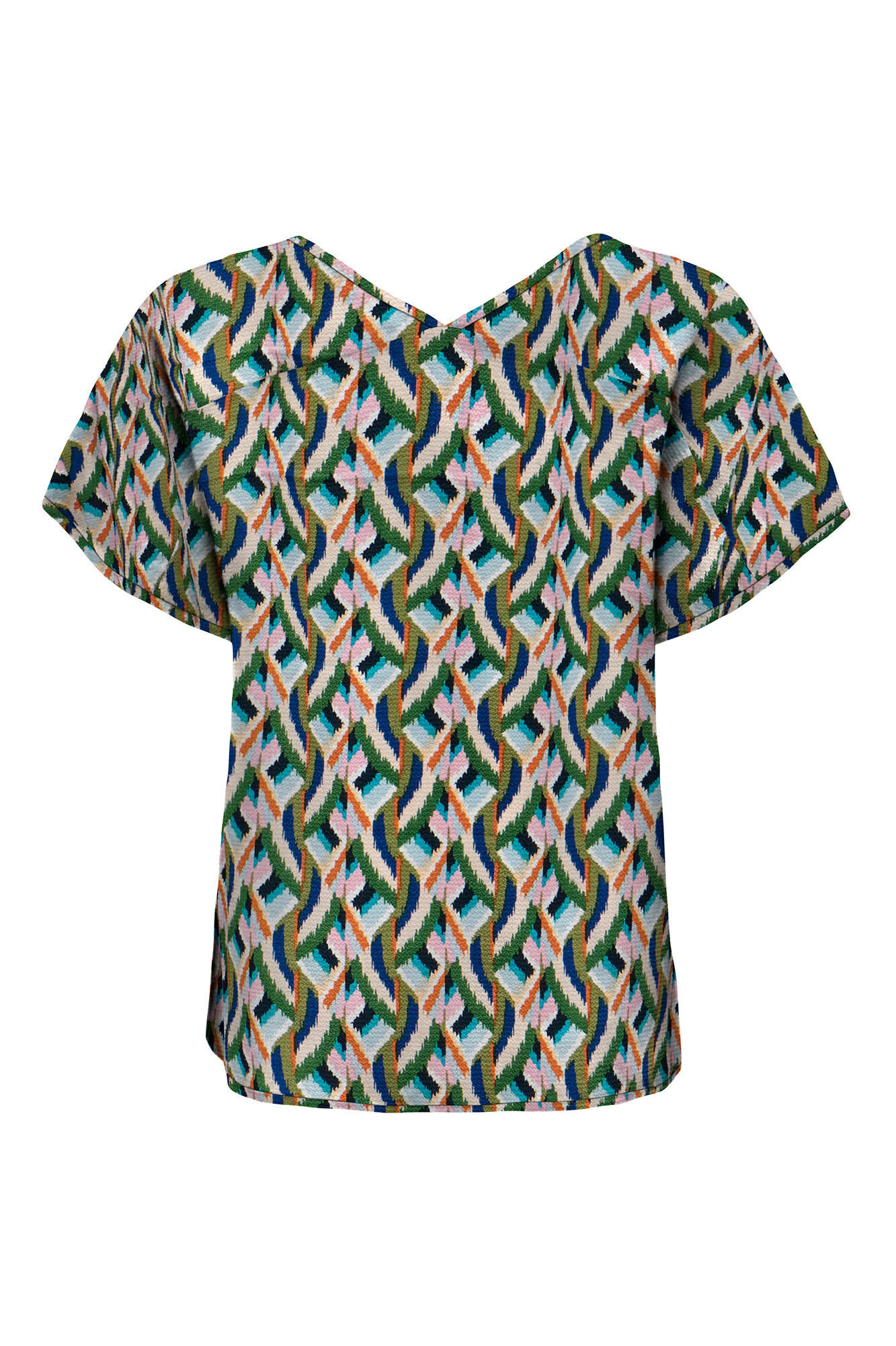 Only Blusa con escote de pico