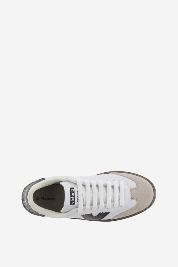 Victoria T&ecirc;nis Victoria de pele sint&eacute;tico branco