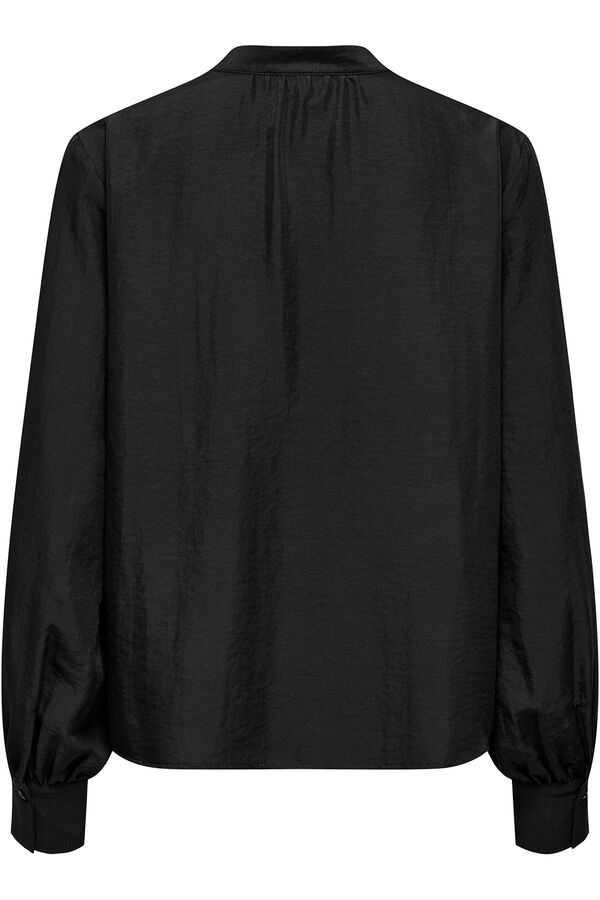 JDY Blusa manga larga negro
