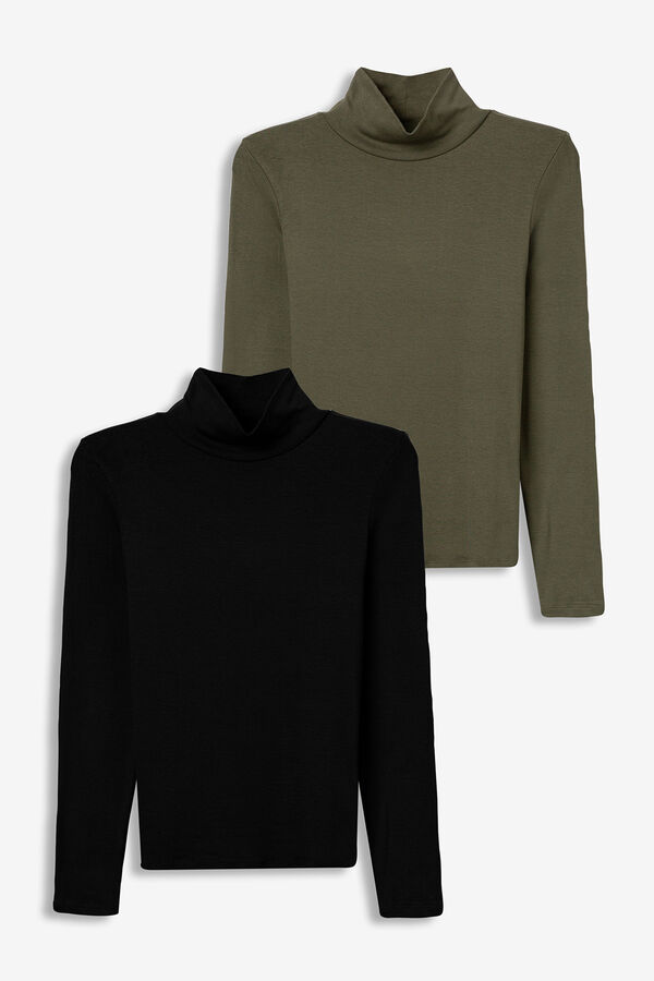 Tiffosi Camisola de gola alta preto