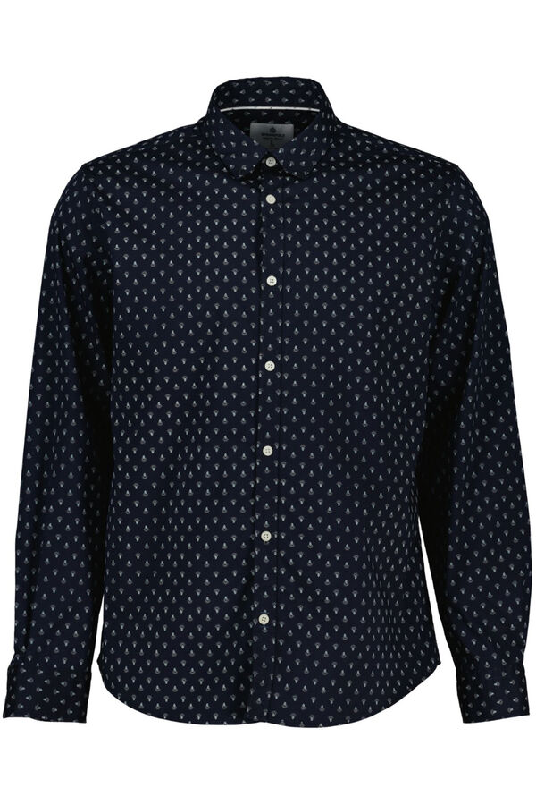 Springfield Camisa estampada azul