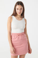 Inside Falda Mini Cargo rosa