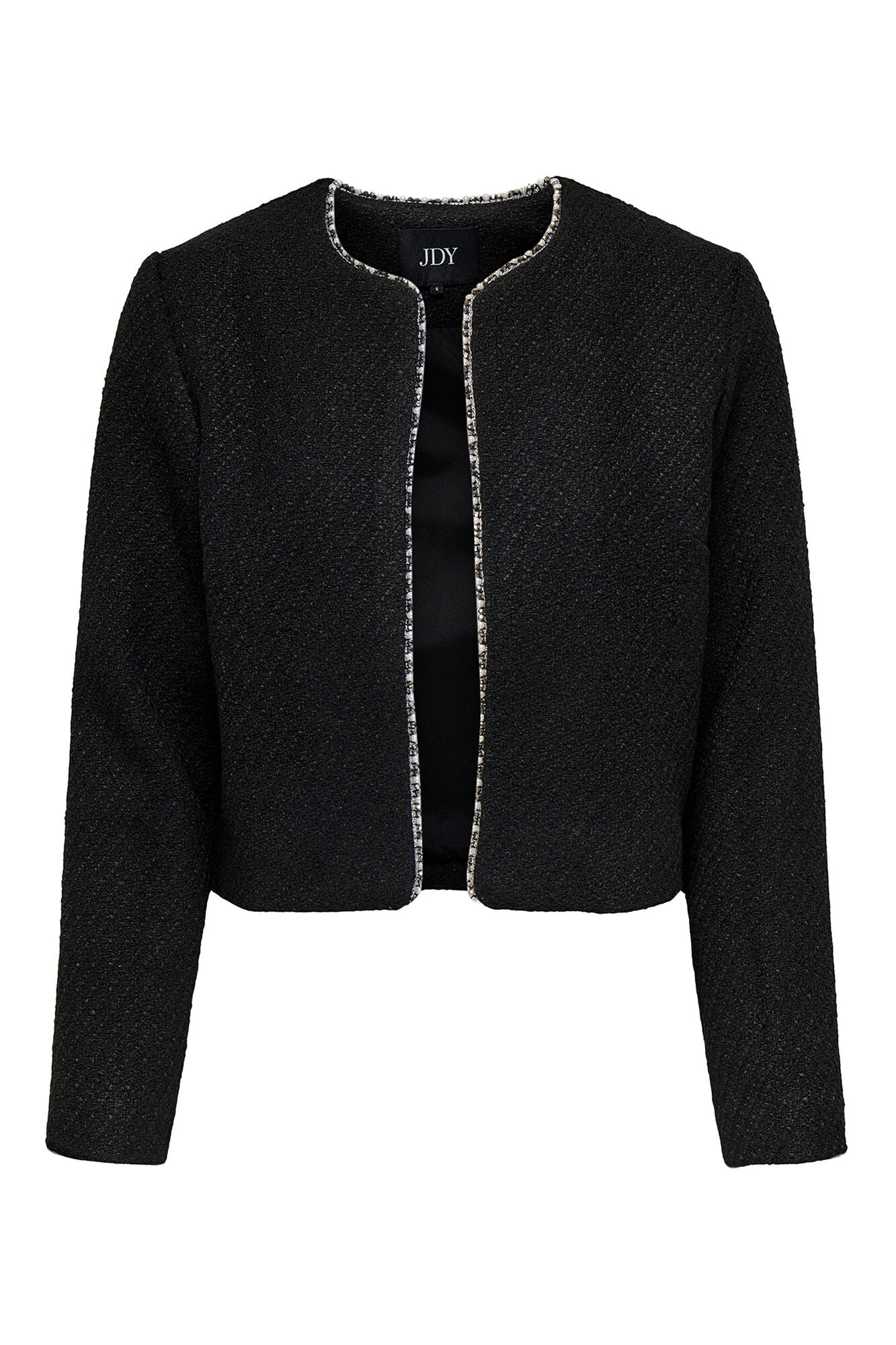 JDY Casaco curta de tweed