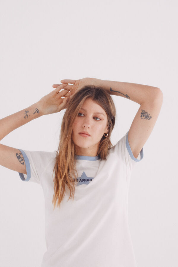 Springfield Camiseta "Los Angeles" estampado