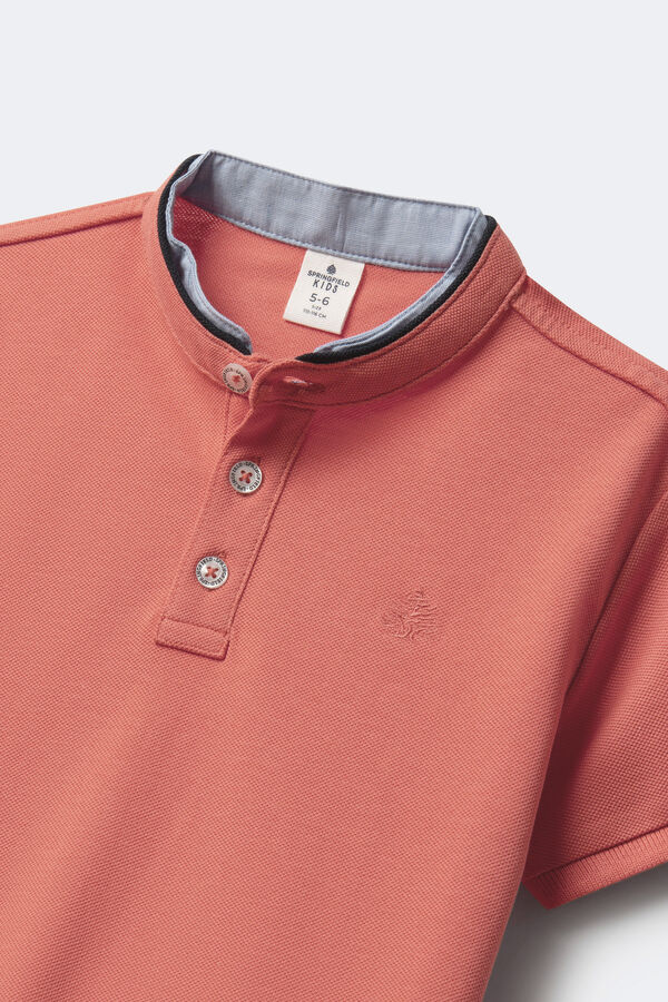 Springfield Kids Polo gola mao menino borgonha