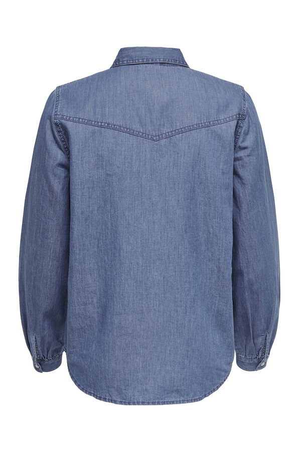 JDY Camisa denim azul