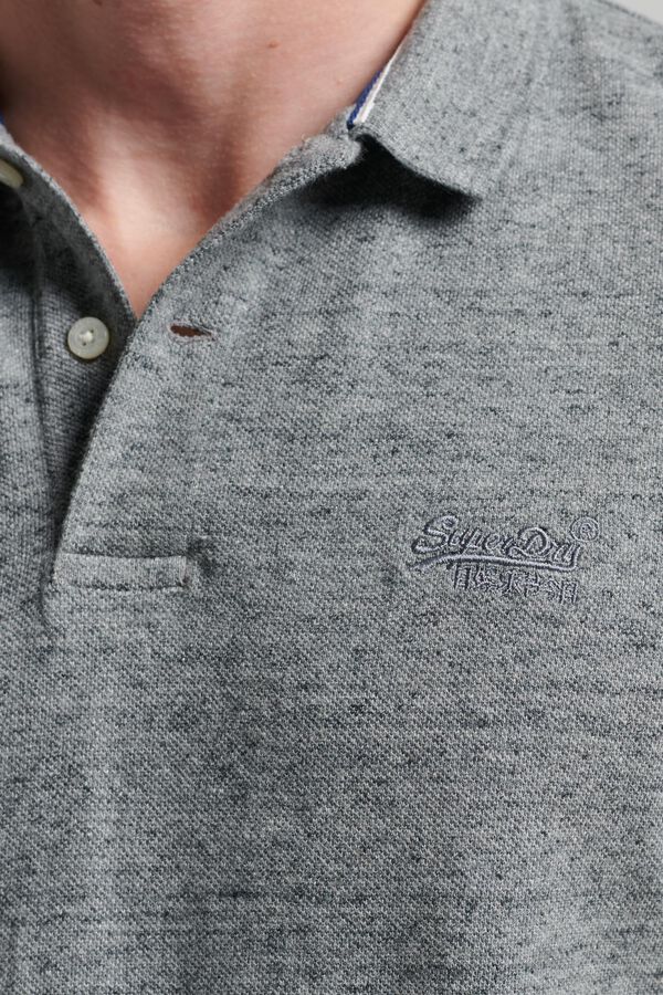 Superdry Classic Piqu&eacute; Polo Superdry gris