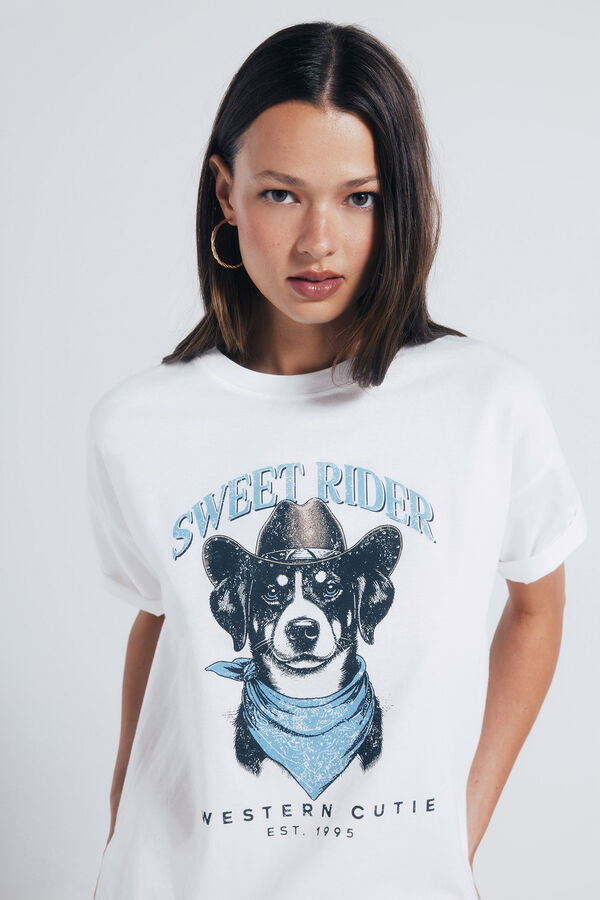 Springfield Camiseta Sweet Rider cru