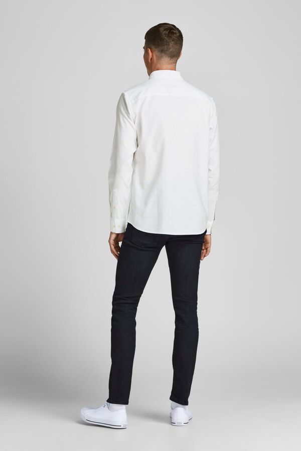 Jack & Jones Camisa oxford branco
