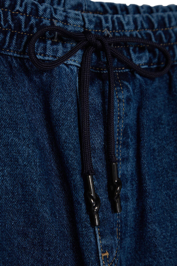 Trendyol Cal&ccedil;a jeans masculina comum azul