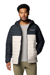 Columbia Columbia Jaqueta para homem com capuz Powder Lite™ II - Grande bege