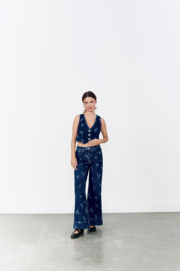 High Spirits Colete "Cam&eacute;lia"  azul