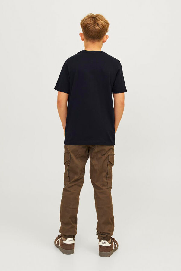Jack & Jones Junior T-shirt de manga curta b&aacute;sica preto