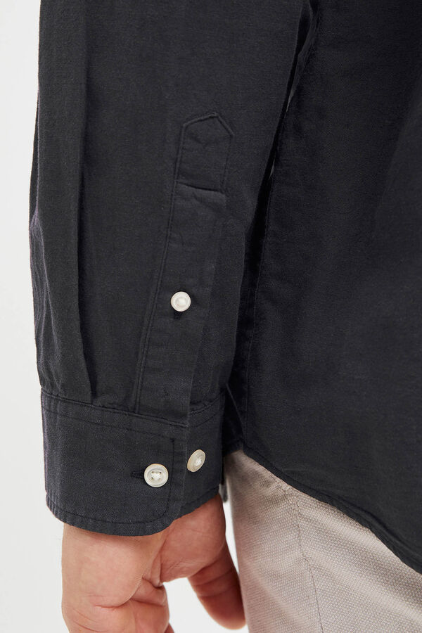 Jack & Jones PLUS Camisa slim fit PLUS negro
