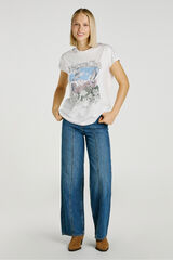 Jack & Jones Camiseta regular fit blanco