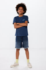 Springfield Kids Bermudas denim escuro rapaz azul