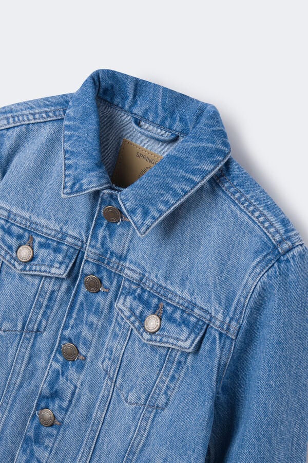 Springfield Kids Chaqueta trucker denim ni&ntilde;o azul