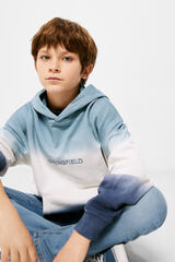 Springfield Kids Sudadera dip dye ni&ntilde;o azul