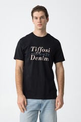 Tiffosi T-shirt estampada  azul