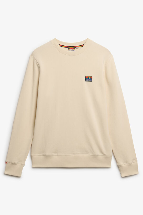 Superdry Sudadera Great outdoors emb rlxd beige