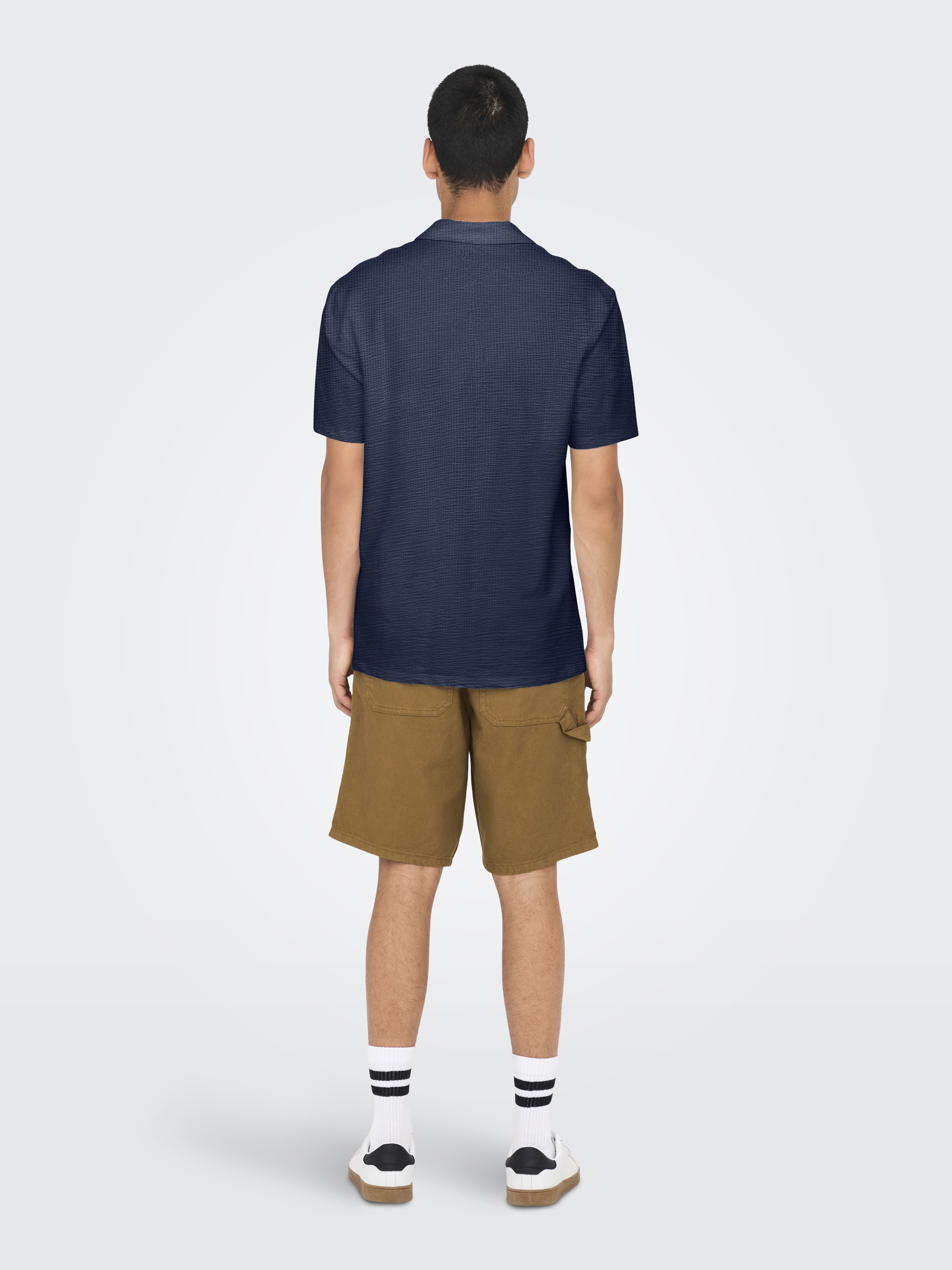 Only & Sons Polo manga corta textura