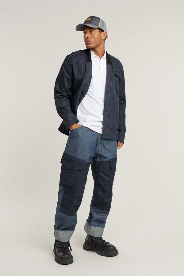 G-STAR Polo de manga corta blanco