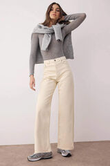 Trendyol Jeans wide leg bege