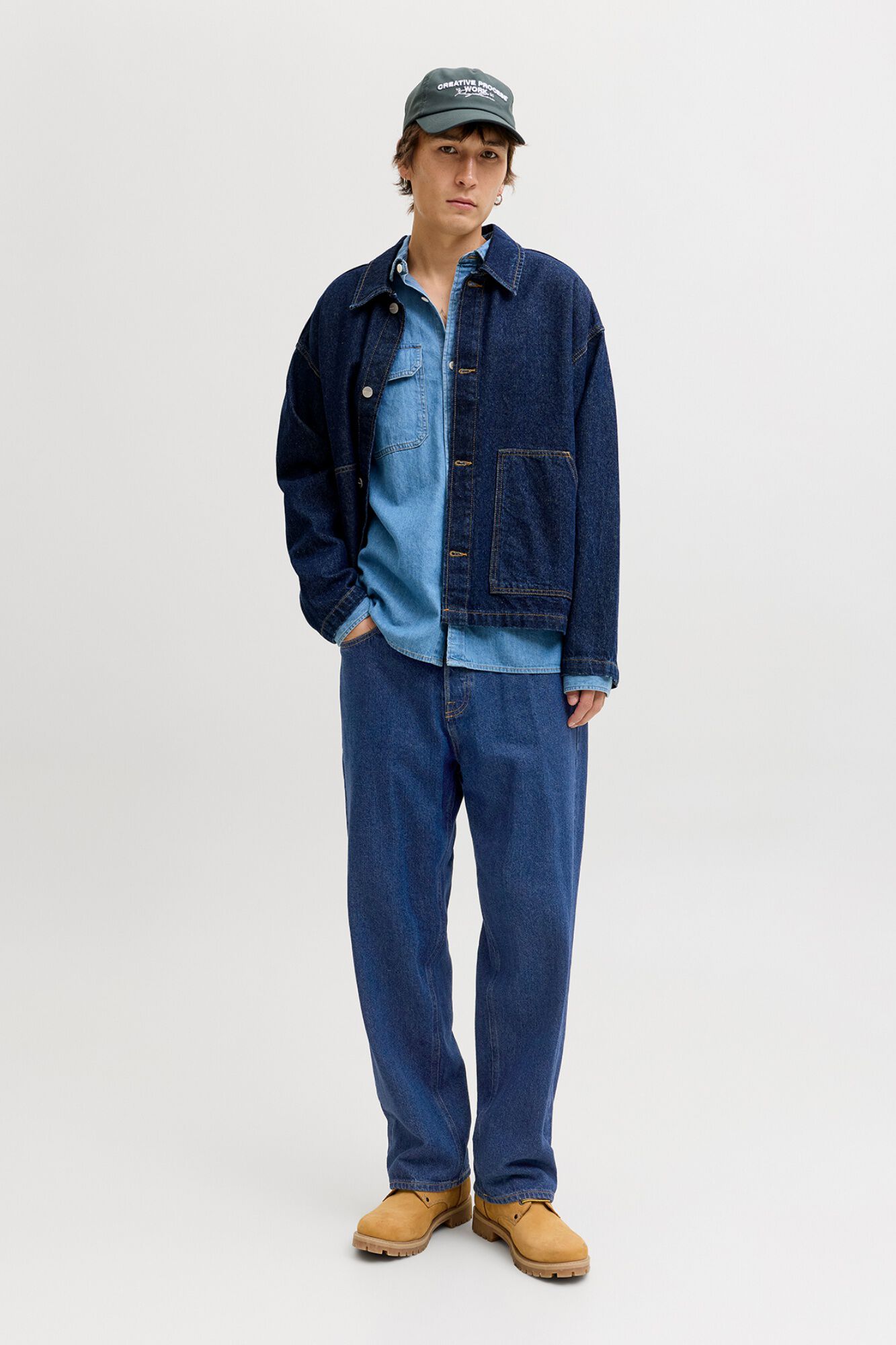 Jack & Jones Vaquero baggy cinco bolsillos