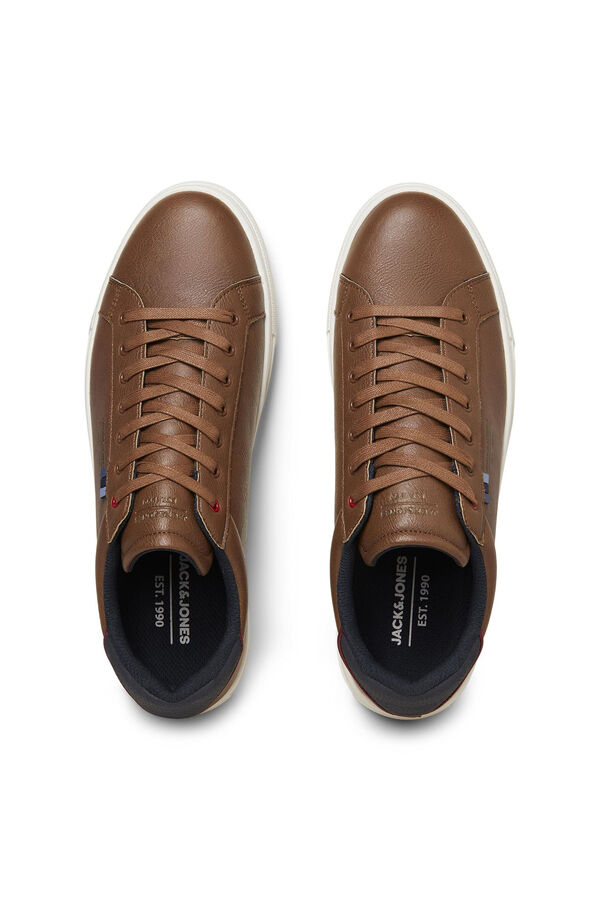 Jack & Jones Zapatillas s&iacute;mil piel tostado