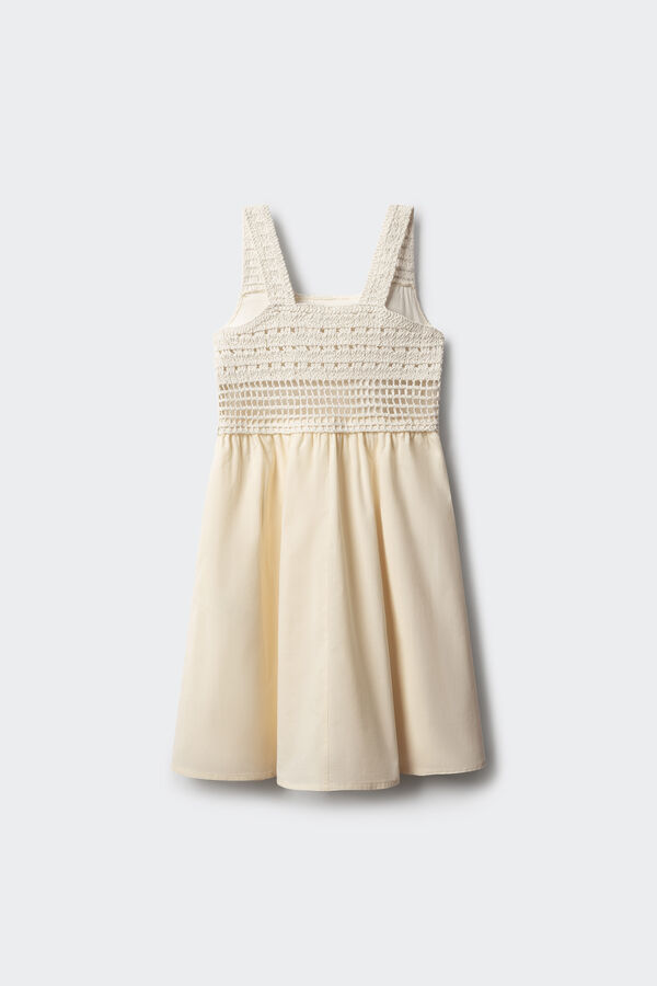 Springfield Kids Vestido al&ccedil;as para menina branco
