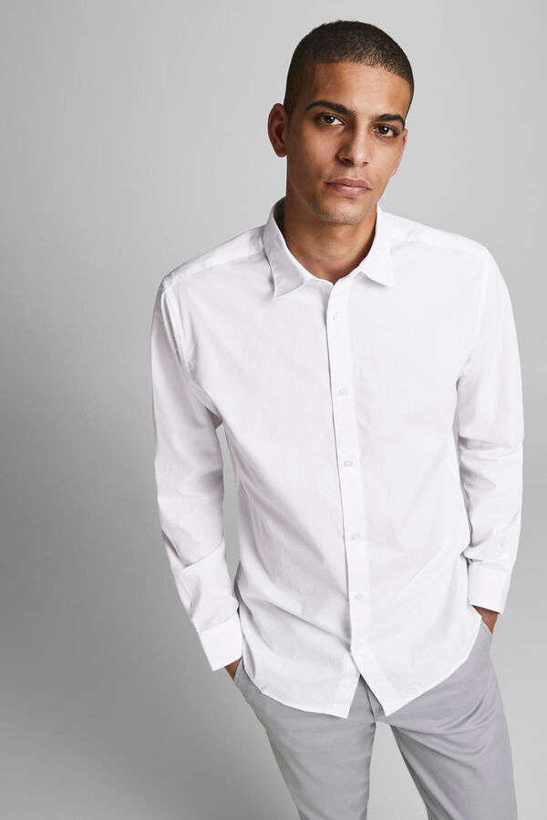 Jack & Jones Pack x2 camisas slim fit negro