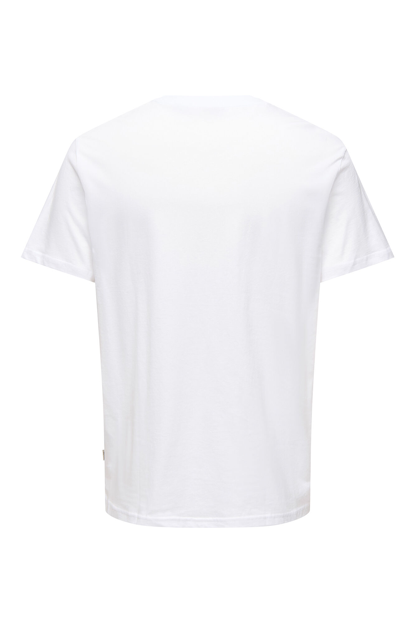 Only & Sons Camiseta de hombre regular fit. 100% algod&oacute;n org&aacute;nico.