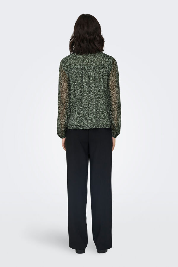 JDY Blusa de manga comprida cinzento