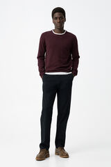 Tiffosi Camisola de mistura de algod&atilde;o estampado