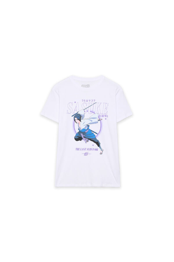 Inside Camiseta Estampado Naruto blanco