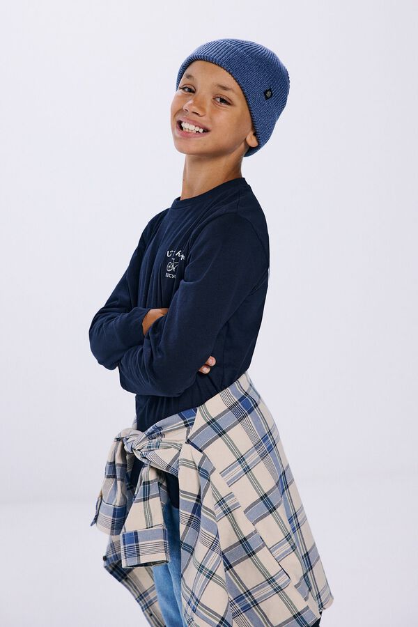 Springfield Kids Camiseta bici ni&ntilde;o azul