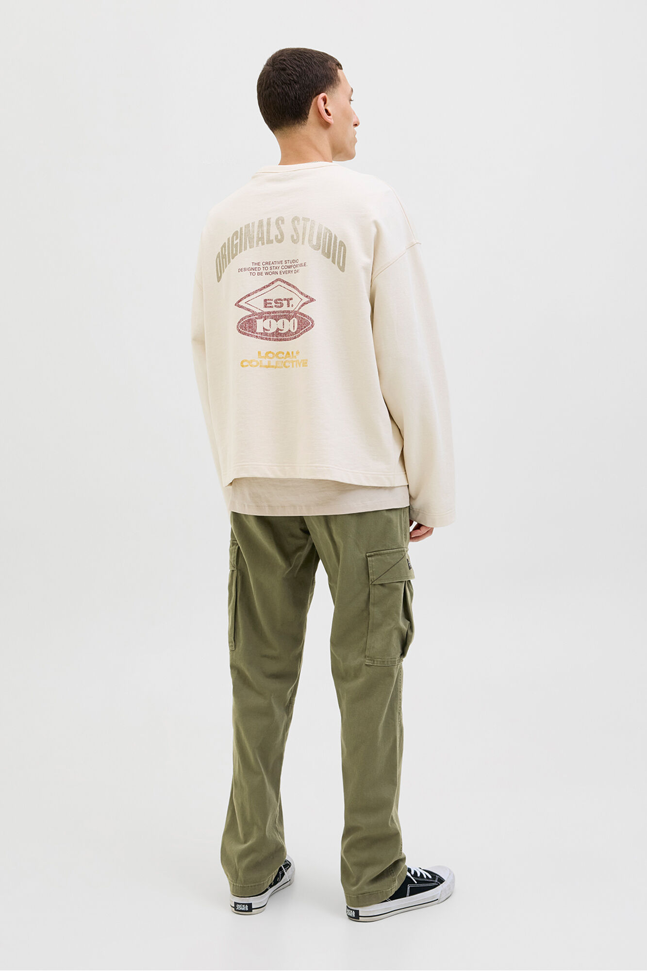 Jack & Jones Pantal&oacute;n cargo relaxed fit