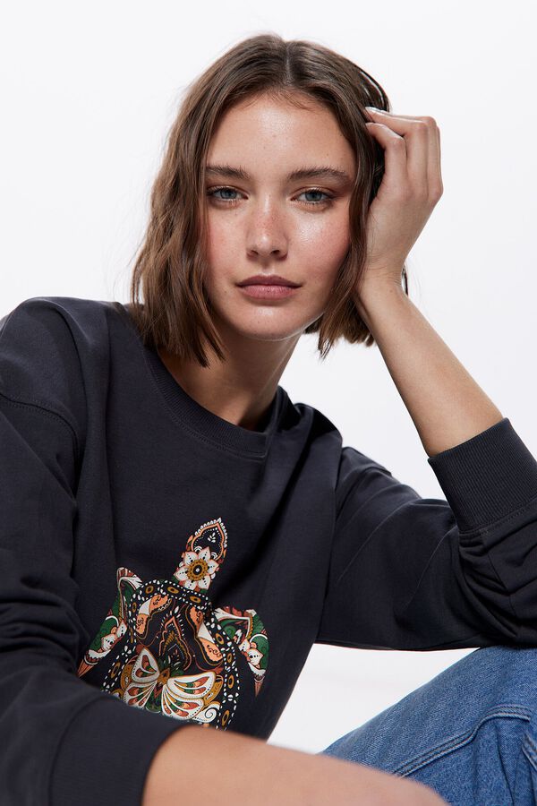 Springfield Sudadera "Everything" amarillo