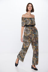 Springfield Mono Largo Estampado negro