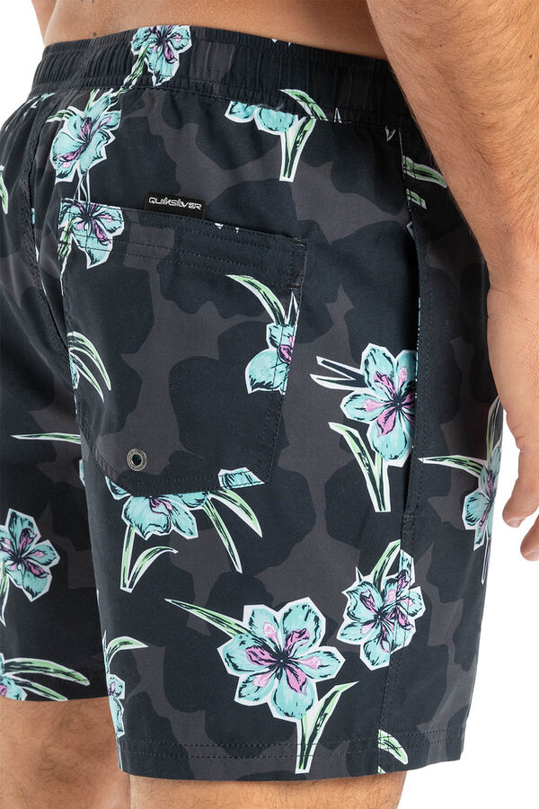 Quiksilver Everyday Straight 15" - Shorts de Natação Masculino preto