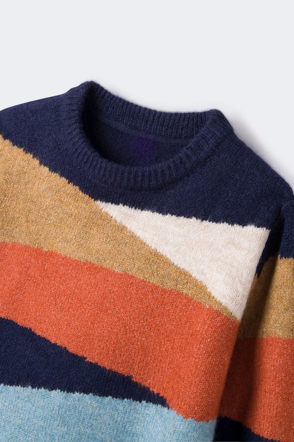 Springfield Kids Jersey paisaje ni&ntilde;o azul