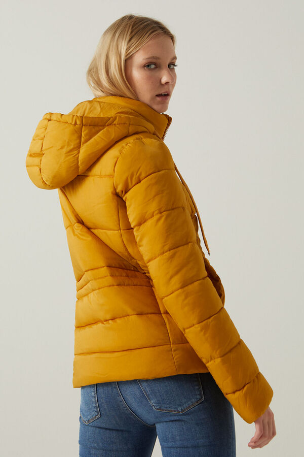 Springfield Chaqueta acolchada capucha reconsider amarillo