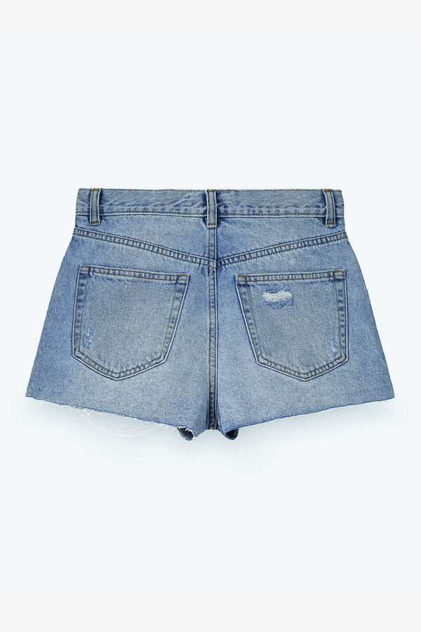 Balmohk Cal&ccedil;&otilde;es denim desbotados azul